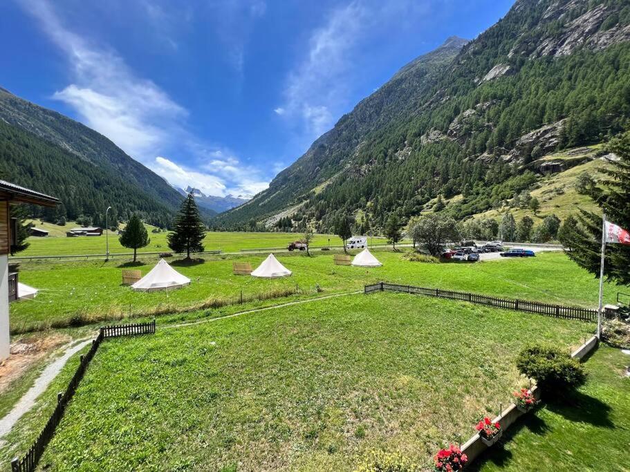 Pure Comfort! Entire Apartment With Abundant Space Near Zermatt With Parking! Täsch Dış mekan fotoğraf